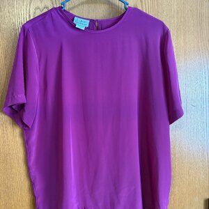 Raspberry Vintage Blouse